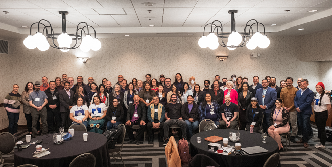Indigenous Connectivity Summit 2023 group pic